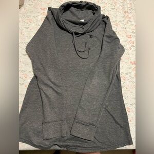 Champion Charcoal Cowl Neck Top